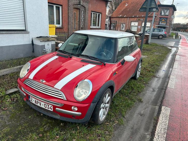 Mini cooper 1.6 export of onderdelen vanaf 21/1/26, Auto's, Mini, Particulier, One, Benzine, Euro 3, Coupé, 2 deurs, Handgeschakeld