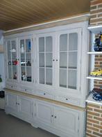 vitrinekast, Huis en Inrichting, Kasten | Vitrinekasten, Ophalen, Met deur(en), 200 cm of meer, 200 cm of meer