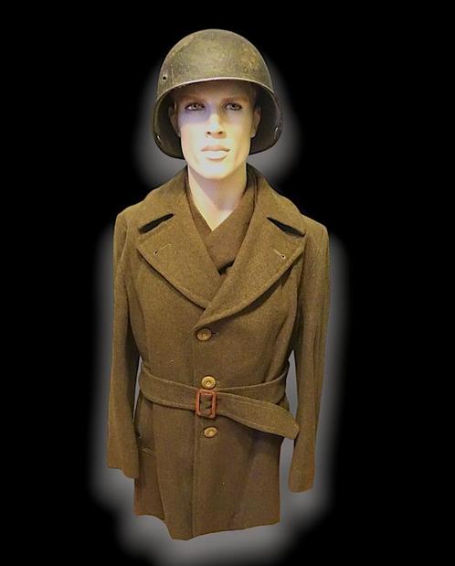 MANTEAU HIVER OFFICIER US WWII, Collections, Objets militaires | Seconde Guerre mondiale, Armée de terre, Enlèvement ou Envoi