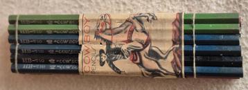Vintage Amerikaanse Cowboy pencils beschikbaar voor biedingen