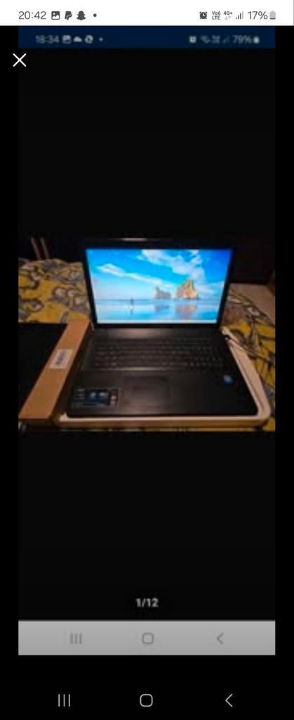Asus x751m de 17,3" n2940 4gb+1tb+new batterie, Computers en Software, Windows Laptops, Zo goed als nieuw, 17 inch of meer, HDD