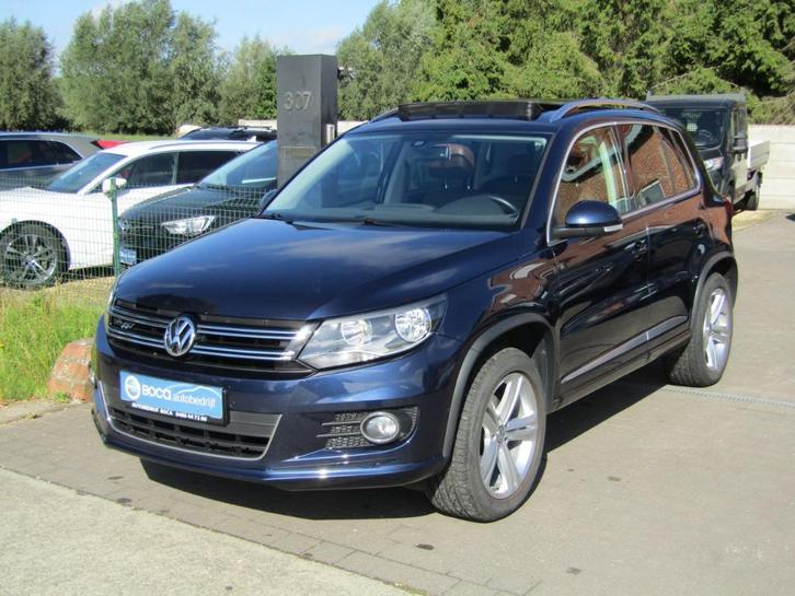 Vw Tiguan 1.4 TSI R-line met slechts 64000km, Auto's, Volkswagen, Bedrijf, Te koop, Tiguan, ABS, Adaptieve lichten, Airbags, Airconditioning