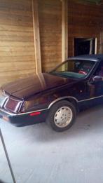 ChryslerleBaronII darkcherry2,5L1990cabrio104.000km NWstaat, Auto's, Chrysler, Lederen bekleding, Cabriolet, Leder, Overige kleuren
