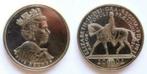 five pounds 2002 Golden Jubilee Crown Queen Elizabeth II, Enlèvement ou Envoi, Monnaie en vrac, Autres pays