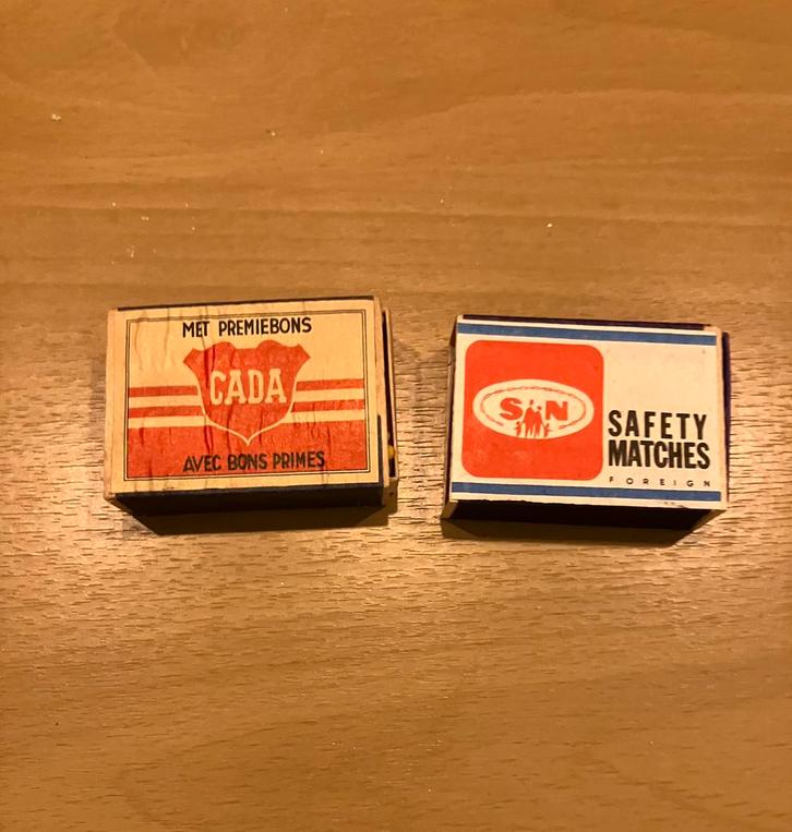 Originele vintage lucifer pakjes ongeopend, Verzamelen, Rookartikelen, Aanstekers en Luciferdoosjes, Nieuw, Luciferdoosjes of -merken