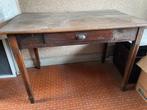 Oude bureautafel, Ophalen