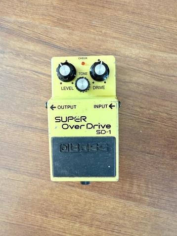 Roland Boss Super Overdrive SD-1 beschikbaar voor biedingen