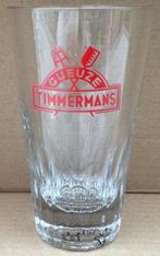Bier Timmermans Gueuze Brussel Itterbeek  geribd rode tekst, Verzamelen, Ophalen of Verzenden