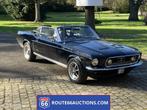 Ford Mustang Cabriolet 1968 | Route 66 auctions, Automaat, Cabriolet, Zwart, Bedrijf