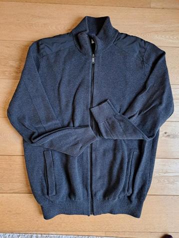 Gros pull homme Celio avec zip tirette - taille XL 