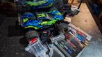 Traxxas Rustler 4x4 VXL 3s, Hobby en Vrije tijd, Gebruikt, Auto offroad, Schaal 1:10, RTR (Ready to Run)