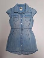 Mt 104 Denimjurk met kapmouwen en drukknopen, Kinderen en Baby's, Kinderkleding | Maat 104, Gebruikt, Meisje, H&M, Ophalen of Verzenden