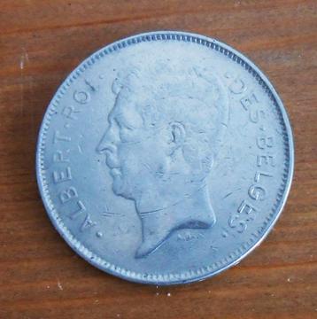 Belgische valuta - 20 frank 4 Belgas 1932 - Franse versie beschikbaar voor biedingen