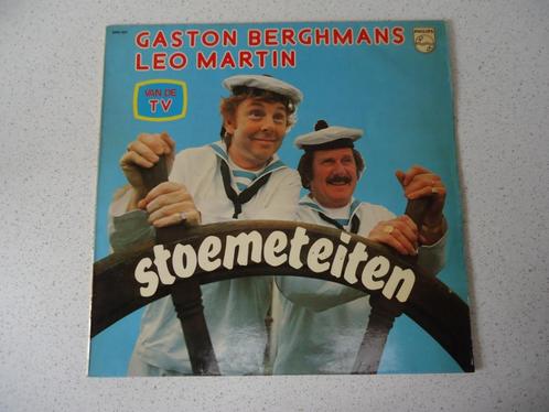 Gesigneerde LP van "Gaston Berghmans & Leo Martin" Stoemetei, Cd's en Dvd's, Vinyl | Nederlandstalig, Gebruikt, Overige genres