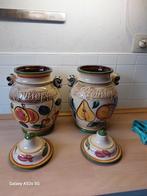 2 vintage Rumtopf-vazen, 836-36, West-Duits aardewerk, Ophalen