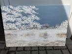 Schilderij drieluik   In olieverf winter, Ophalen