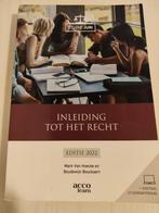 Schoolboek : Inleiding tot het recht, Boeken, Ophalen
