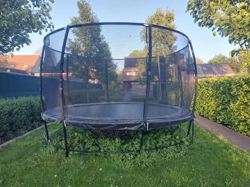 Grote trampoline 427 cm EXIT elegant premium safety deluxe, Enfants & Bébés, Jouets | Extérieur | Trampolines, Utilisé, Enlèvement
