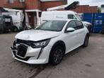 PEUGEOT 208  ELECTR. 09-21, Auto's, Peugeot, Automaat, Wit, Te koop, Stadsauto