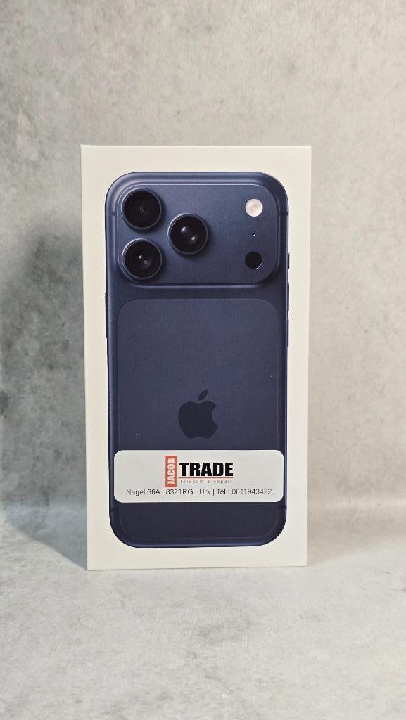 Apple iPhone 17 Pro 512GB Blauw, Telecommunicatie, Mobiele telefoons | Apple iPhone, Nieuw, 512 GB, Zonder abonnement, Zonder simlock
