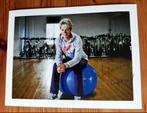 Handtekening op foto van Ingrid Berghmans., Sport en Fitness, Verzenden, Nieuw