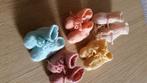5 paar hand gebreidde babysokjes of voor een grote pop., Ophalen, Nieuw, Meisje