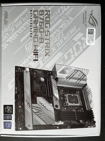 Asus rog strix b760-a gaming wifi garantie beschikbaar voor biedingen