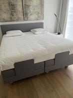 Elektrisch 2 persoonsbed + matras, Ophalen, Verstelbaar, Tweepersoons, Zo goed als nieuw