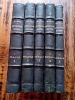 ZELDZAAM!! Militaire geografie 5 x volumes 1884 MARGA, Ophalen of Verzenden