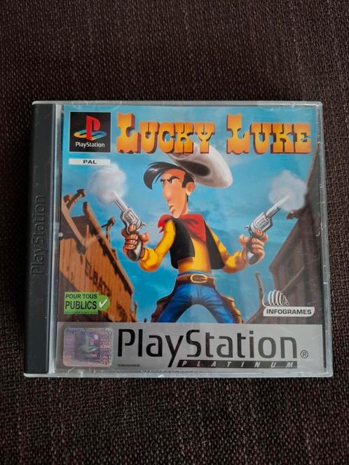 PS1 Lucky Luke (compleet), Games en Spelcomputers, Games | Sony PlayStation 1, Zo goed als nieuw, Ophalen of Verzenden