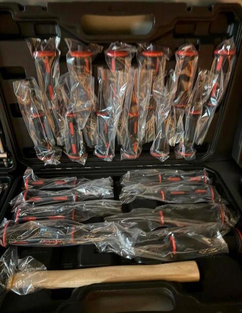 21 DELIG PUNCH AND CHISEL SET NIEUW, Auto diversen, Autogereedschap, Nieuw, Ophalen of Verzenden