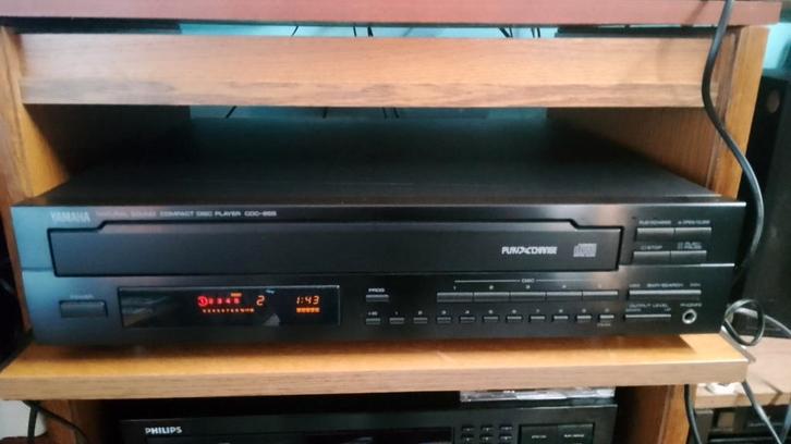 Prachtige cd speler Yamaha 5 lader volledig na gezien koopje, TV, Hi-fi & Vidéo, Lecteurs CD, Comme neuf, Enlèvement