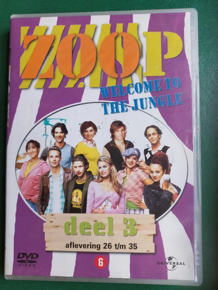 Zoop - Welcome to the jungle afl 26-35, Cd's en Dvd's, Dvd's | Kinderen en Jeugd, Zo goed als nieuw, Tv fictie, Avontuur, Alle leeftijden