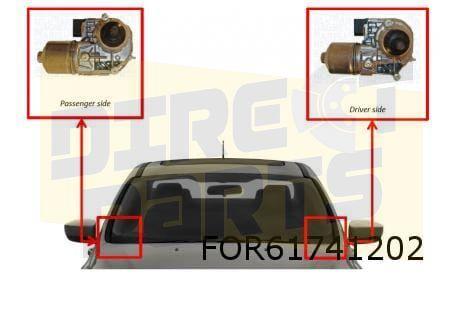 Ford Focus III (3/11-1/15) ruitenwissermotor Rechts voorzijd, Auto-onderdelen, Ruiten en Toebehoren, Ford, Nieuw, Verzenden