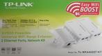Powerline Wifi Range Extenders, Computers en Software, WiFi-versterkers, Ophalen, Zo goed als nieuw, TP-Link