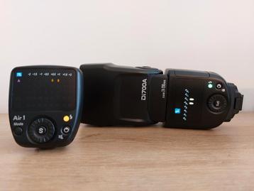 Flits Nissin Di700A + remote Air1 voor Sony beschikbaar voor biedingen