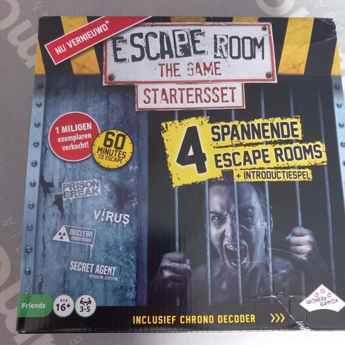 Escape Room The Game Startersset, Hobby en Vrije tijd, Gezelschapsspellen | Bordspellen, Nieuw, Drie of vier spelers, Vijf spelers of meer