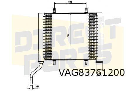 Volkswagen / Skoda / Audi (pompverstuiver TDi) brandstofkoel, Auto-onderdelen, Brandstofsystemen, Audi, Volkswagen, Skoda, Nieuw