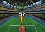 Painting world cup criticism football. Signed joky kamo, Enlèvement