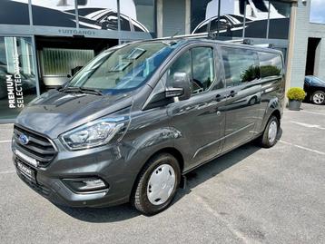 Ford Transit Custom 2.0D*131PK L2*DUBBEL CABINE*5PL*DAKDRAG beschikbaar voor biedingen