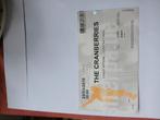 Ancien ticket de concert The Cranberries Forest National, Collections, Enlèvement ou Envoi, Utilisé, Photo ou Carte