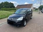 Citroen Berlingoo 3-zits cargo euro6b 2017, Auto's, Zwart, Overige carrosserie, Achteruitrijcamera, Te koop