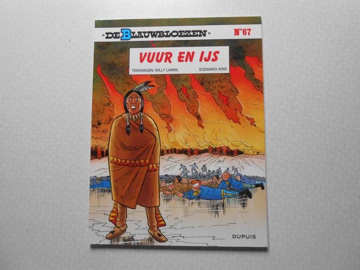 De blauwbloezen 67 Vuur en ijs 2023  1 ste druk., Boeken, Stripverhalen, Nieuw, Eén stripboek, Ophalen of Verzenden