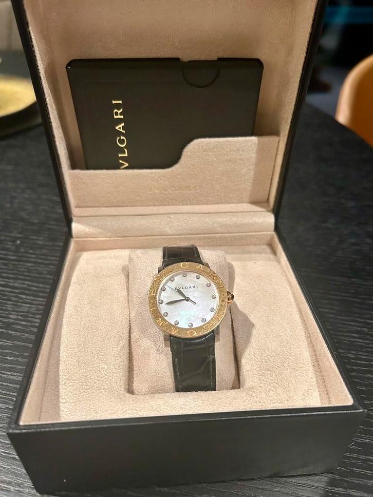 Prachtige originele Bvlgari Horloge, Handtassen en Accessoires, Horloges | Dames, Goud, Ophalen