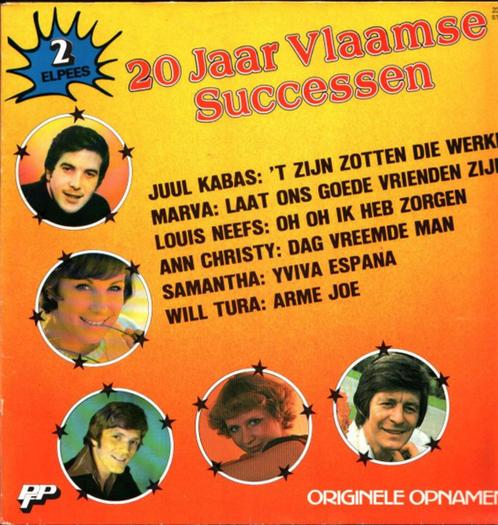 20 JAAR VLAAMSE SUCCESSEN - 2 Elpees! (zie beschrijving!), CD & DVD, Vinyles | Néerlandophone, Enlèvement ou Envoi