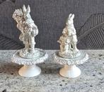 Paasdecoratie : set van 2 haasjes op voet, Enlèvement ou Envoi, Comme neuf