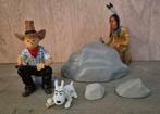 Pixi figurine Tintin en Amérique Indien no Fariboles Leblon, Verzamelen, Ophalen of Verzenden, Kuifje, Zo goed als nieuw, Beeldje of Figuurtje