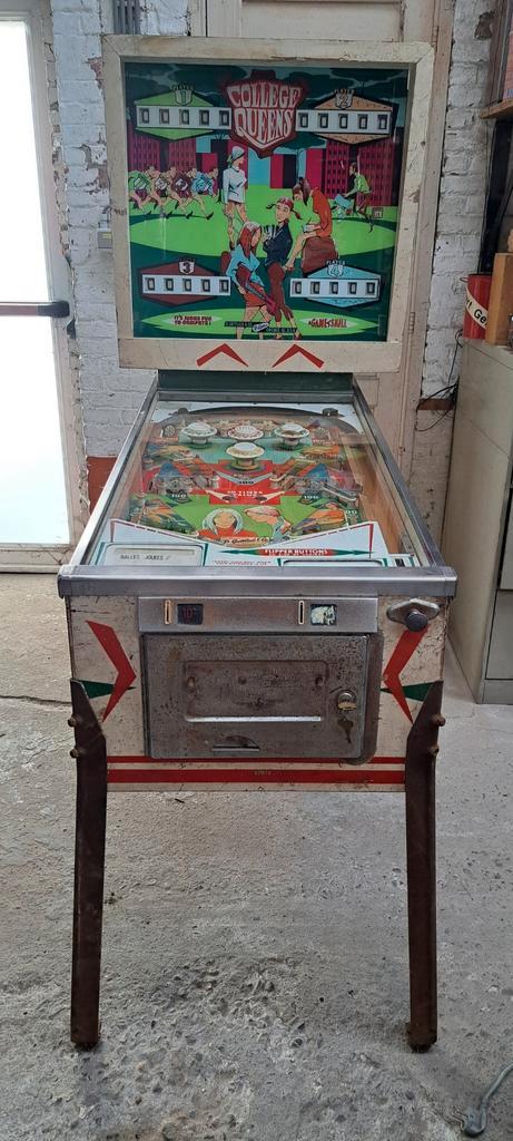 Gottlieb College Queeens, Collections, Machines | Flipper (jeu), Bally, Enlèvement