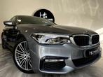 BMW 520 dA/ PACK M/ CUIR/ TOIT OUVRANT/ HUD/ ATT. REMORQUE, Cuir, Argent ou Gris, Entreprise, Noir