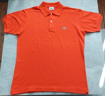 Polo Lacoste orange en taille 4(xl) pour homme.  beschikbaar voor biedingen